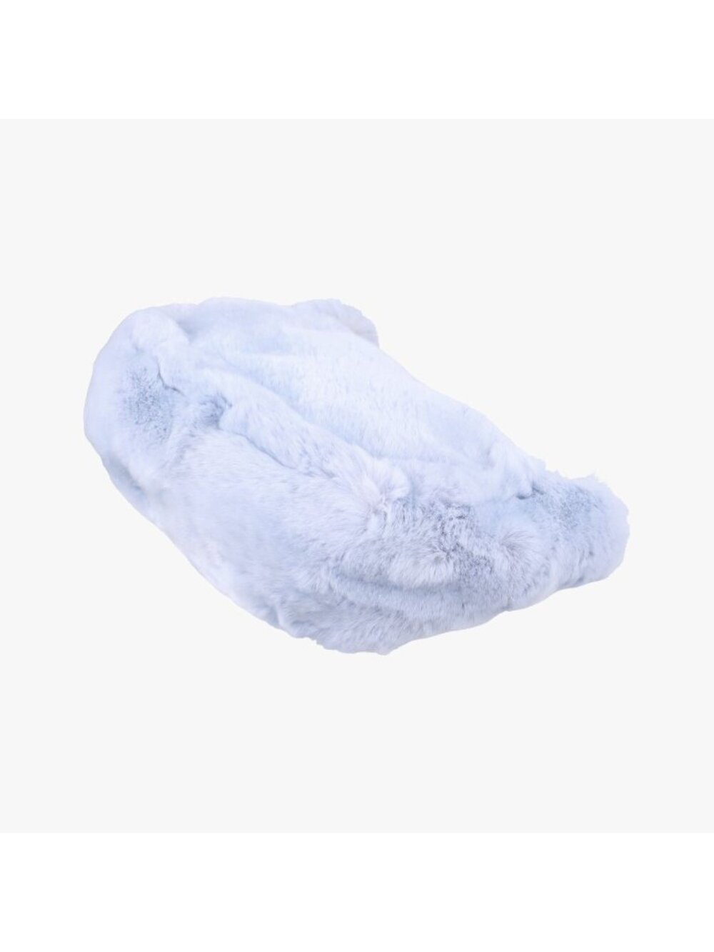 Chanel CC Logo Light Blue Rabbit Fur - Picture 6 of 16